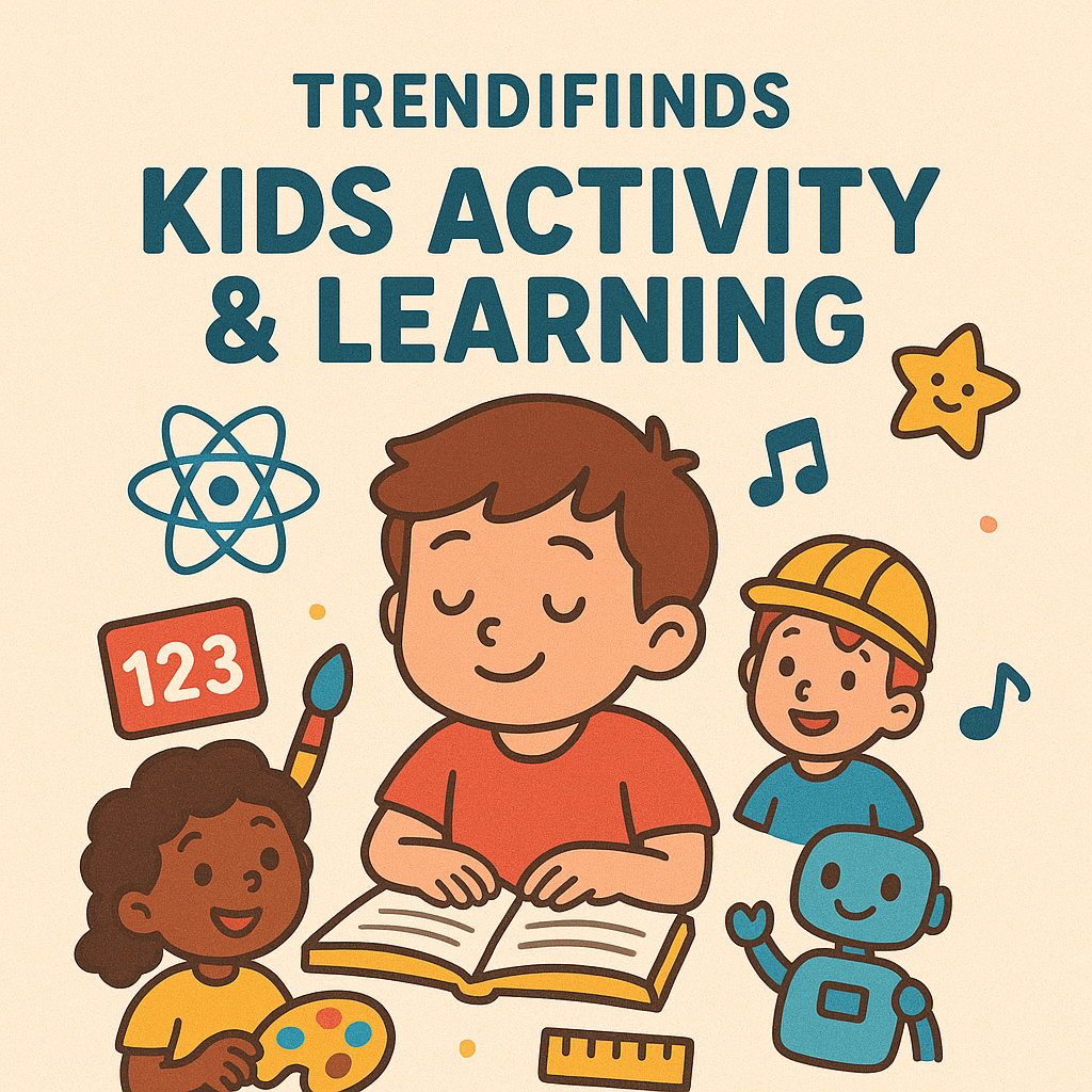 Kids Activity & Learning - Trendifiinds