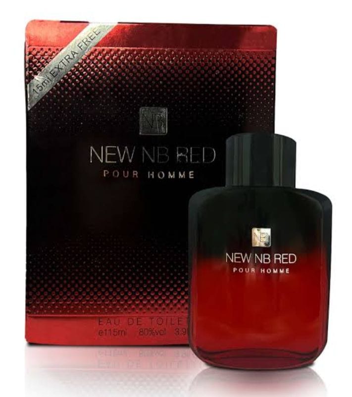 "NEW NB RED PERFUME "