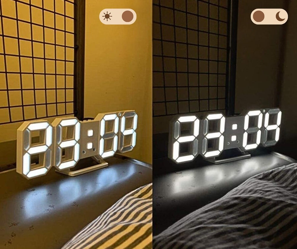 Digital LED Alarm Clock – Sleek, Smart & Functional